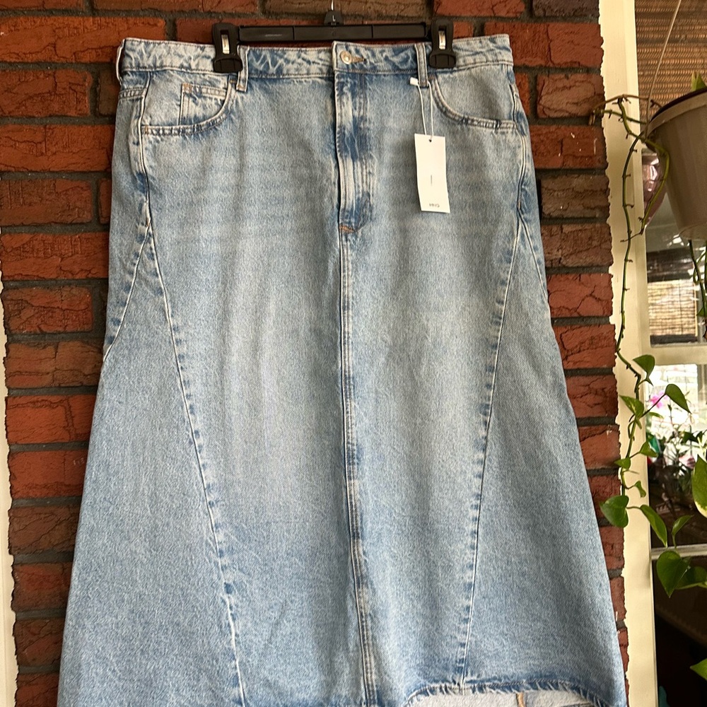 Mango Stylish Denim maxi Skirt